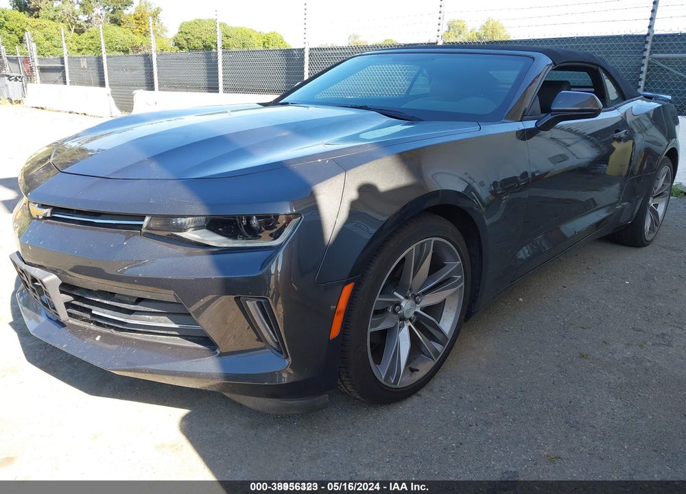2017 CHEVROLET CAMARO 2LT VIN: 1G1FD3DS6H0132745