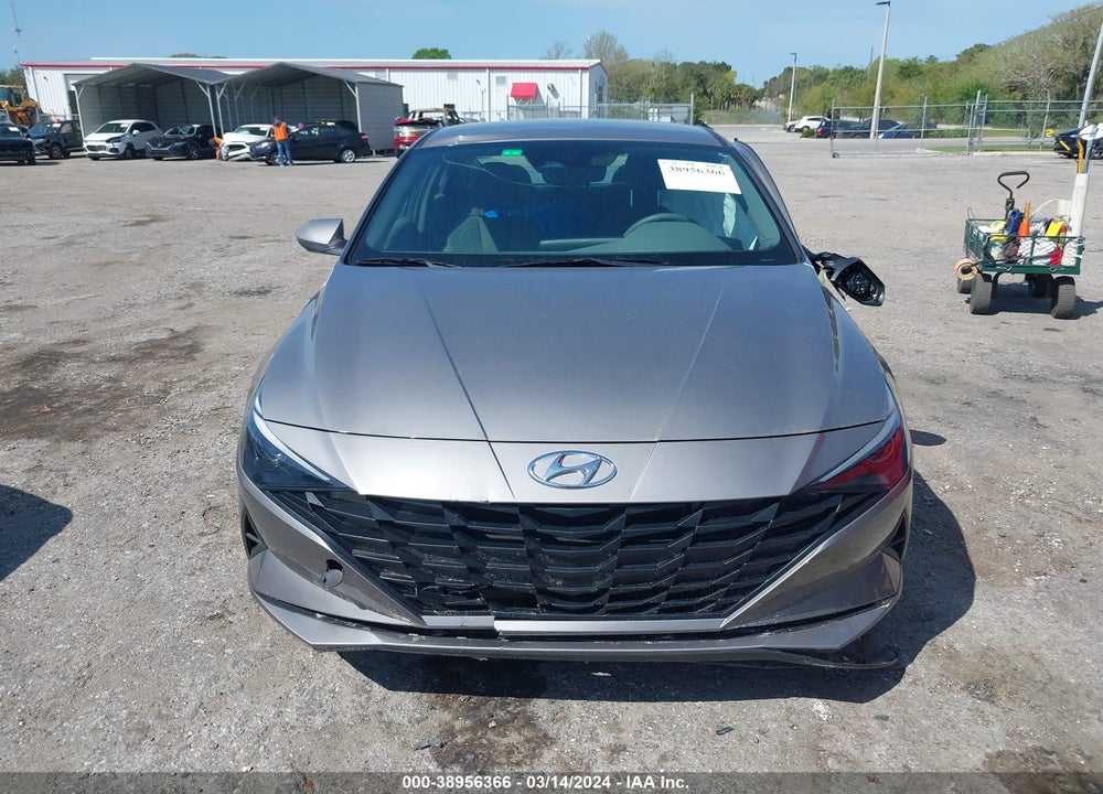 2023 HYUNDAI ELANTRA HYBRID BLUE VIN: KMHLM4AJ7PU043698