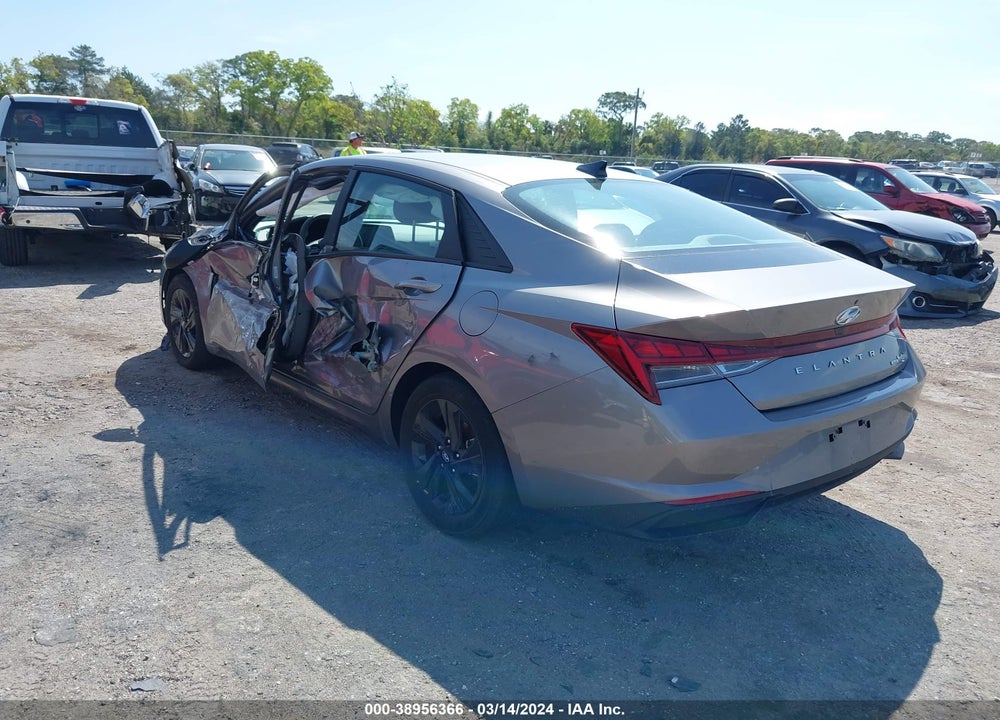 2023 HYUNDAI ELANTRA HYBRID BLUE VIN: KMHLM4AJ7PU043698