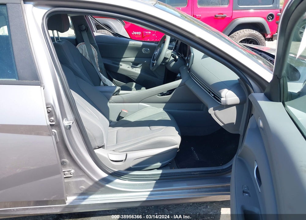 2023 HYUNDAI ELANTRA HYBRID BLUE VIN: KMHLM4AJ7PU043698