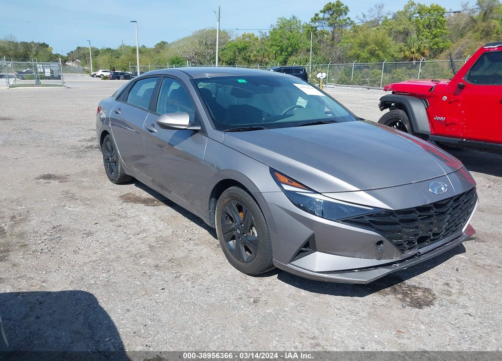 2023 HYUNDAI ELANTRA HYBRID BLUE VIN: KMHLM4AJ7PU043698