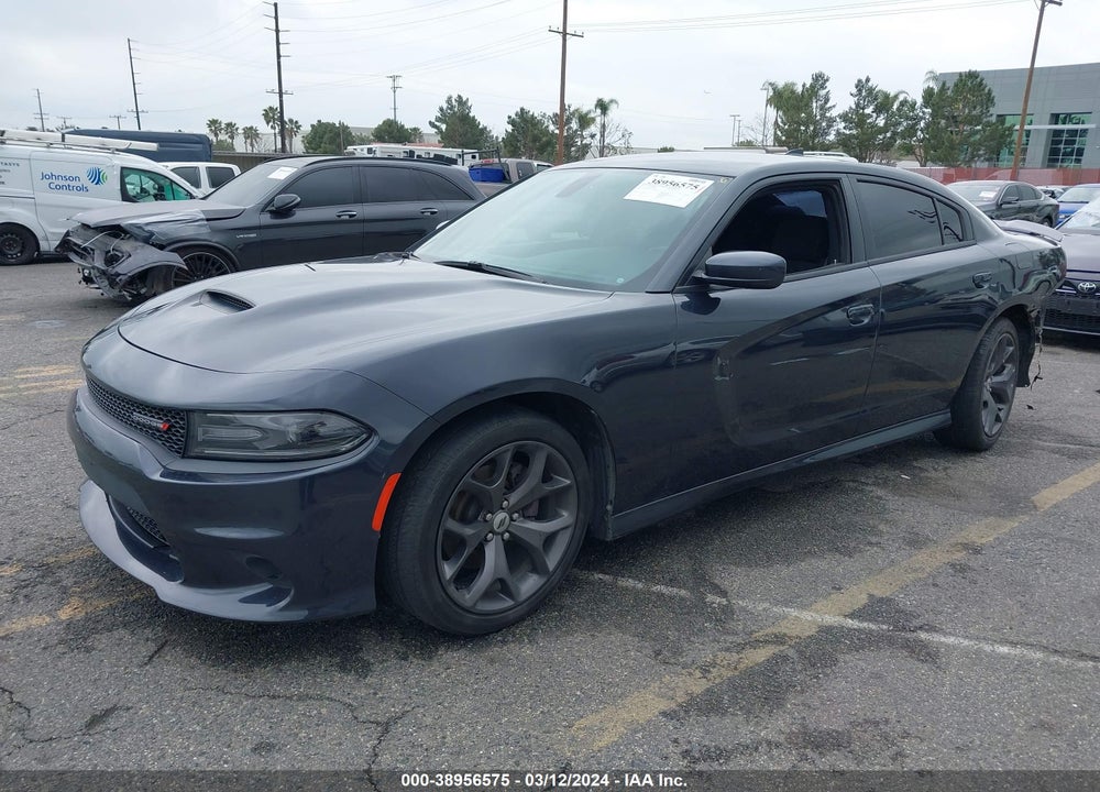 2019 DODGE CHARGER GT RWD VIN: 2C3CDXHG4KH585180
