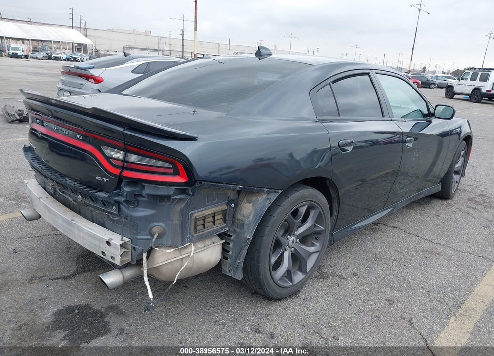 2019 DODGE CHARGER GT RWD VIN: 2C3CDXHG4KH585180