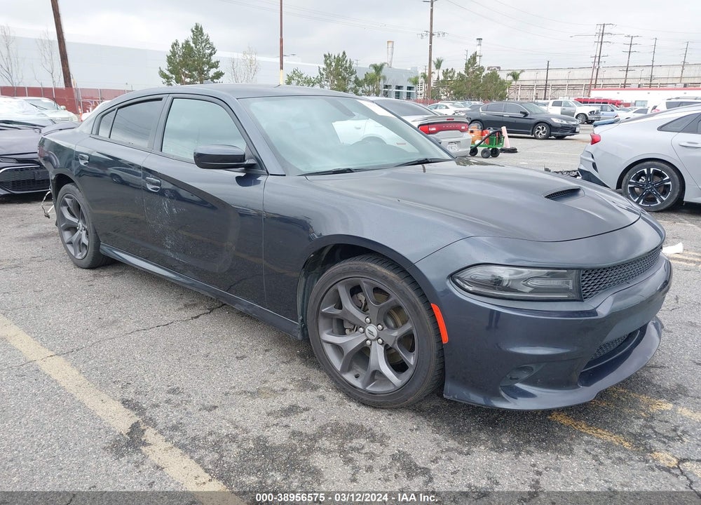2019 DODGE CHARGER GT RWD VIN: 2C3CDXHG4KH585180