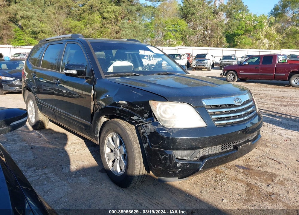 2009 KIA BORREGO LX VIN: KNDJJ741195032744