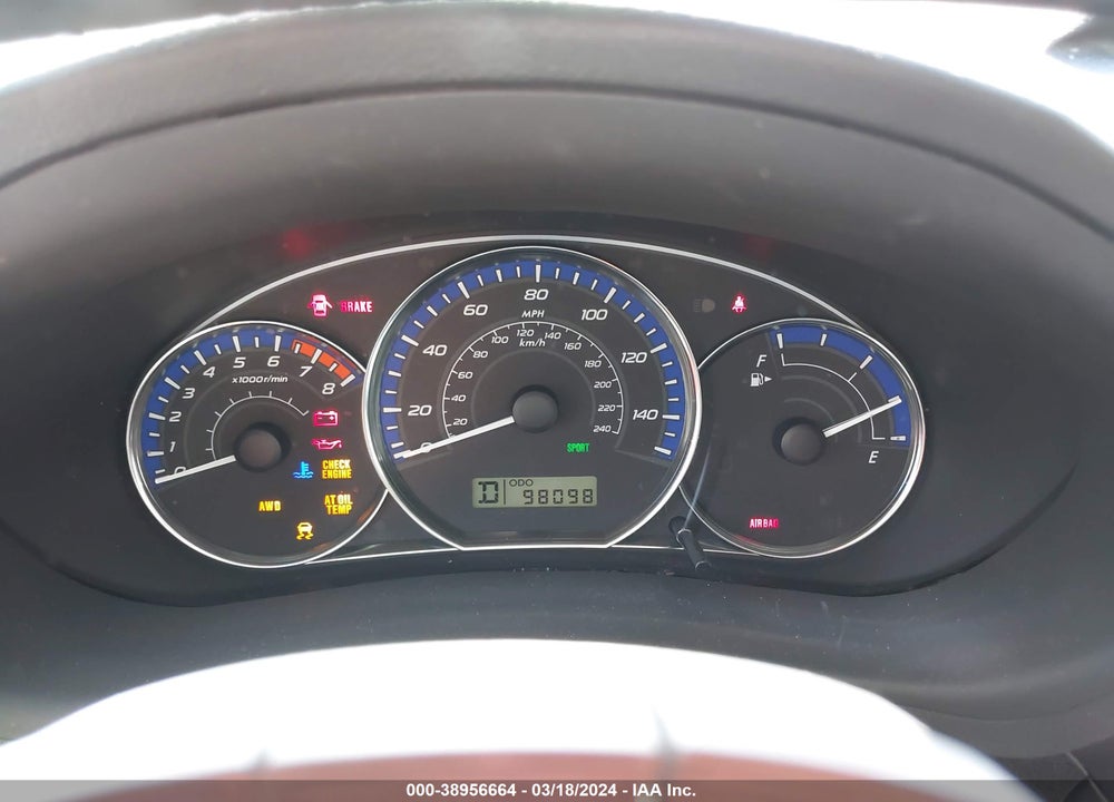 2011 SUBARU FORESTER 2.5X LIMITED VIN: JF2SHAEC1BH778856