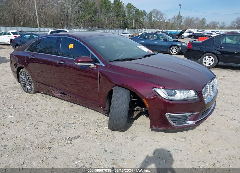 2017 LINCOLN MKZ HYBRID PREMIERE VIN: 3LN6L5KU8HR638812