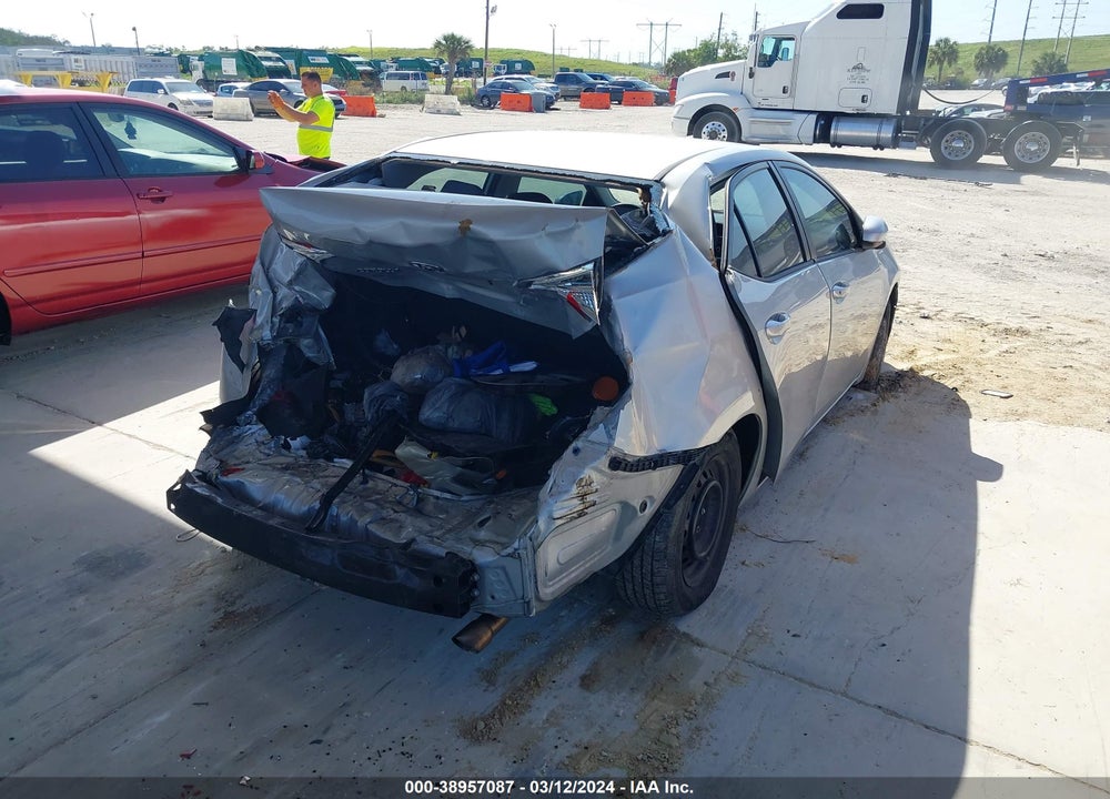 2014 TOYOTA COROLLA L VIN: 2T1BURHE3EC142311