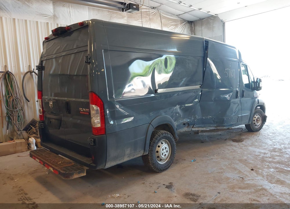 2020 RAM PROMASTER 3500 CARGO VAN HIGH ROOF 159 WB EXT VIN: 3C6URVJG5LE145134