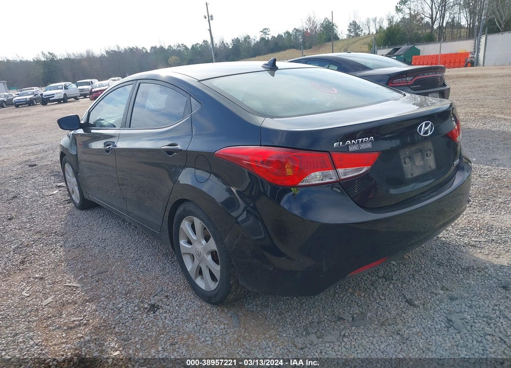 2012 HYUNDAI ELANTRA VIN: KMHDH4AEXCU321838