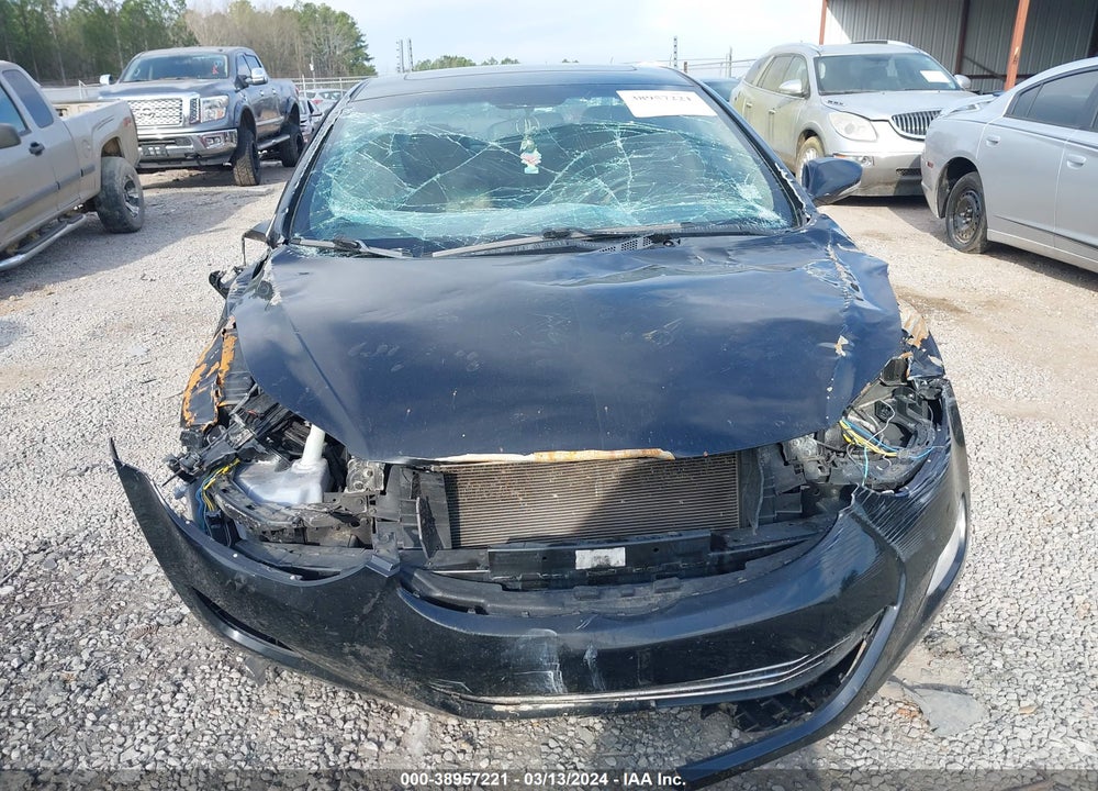 2012 HYUNDAI ELANTRA VIN: KMHDH4AEXCU321838
