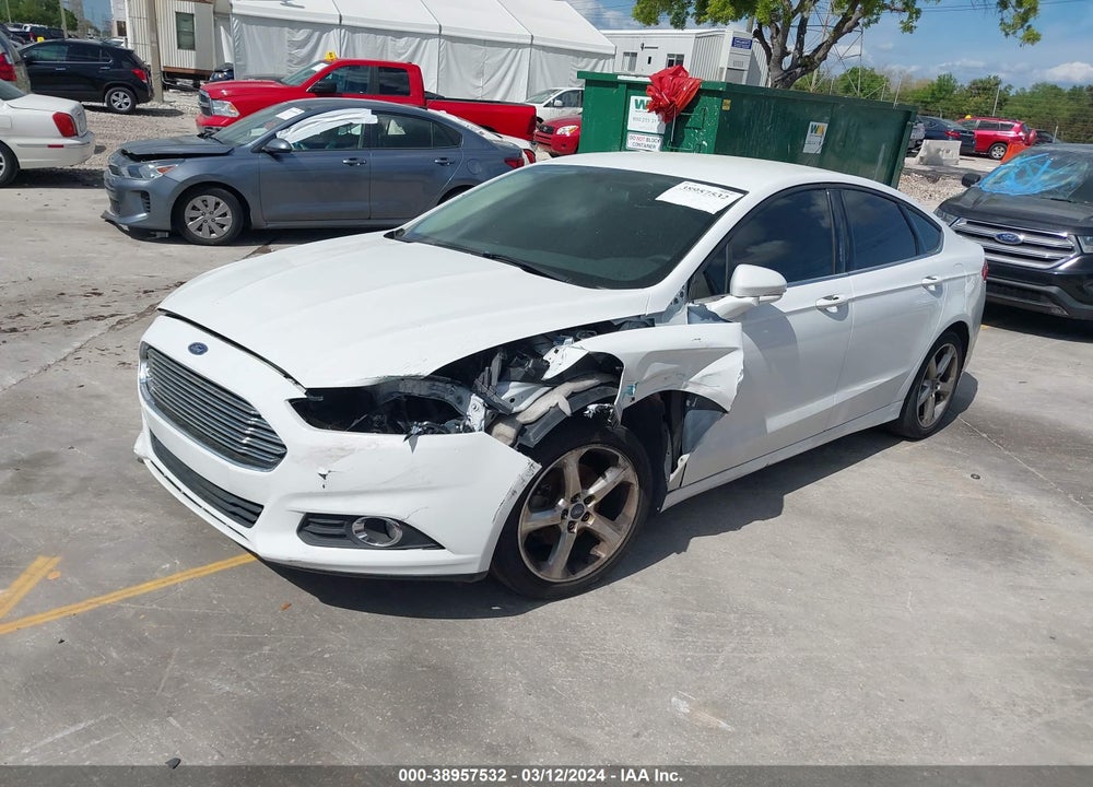 2014 FORD FUSION SE VIN: 3FA6P0H75ER392252