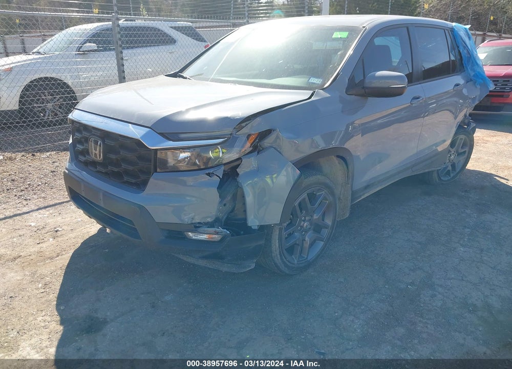 2023 HONDA PASSPORT AWD EX-L VIN: 5FNYF8H58PB000243