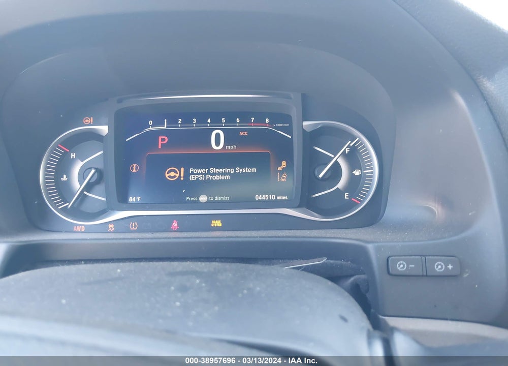 2023 HONDA PASSPORT AWD EX-L VIN: 5FNYF8H58PB000243