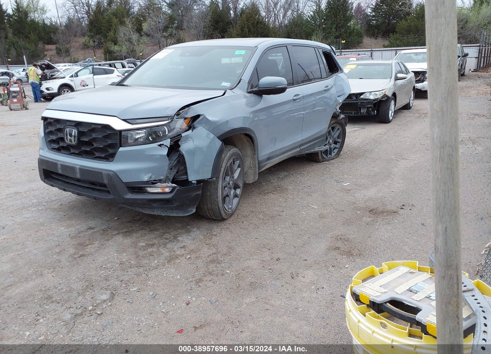 2023 HONDA PASSPORT AWD EX-L VIN: 5FNYF8H58PB000243