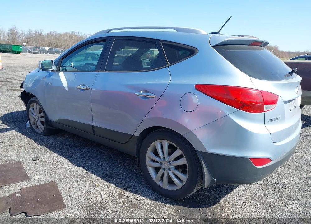 2013 HYUNDAI TUCSON LIMITED VIN: KM8JU3AC0DU694511