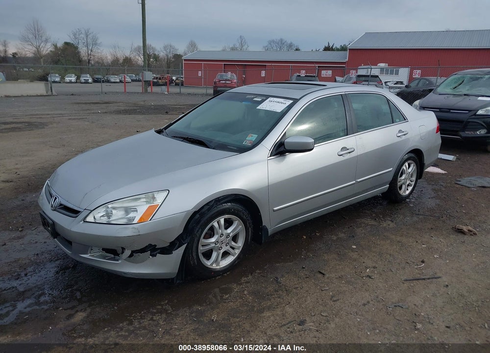 2007 HONDA ACCORD VIN: 1HGCM56727A141712