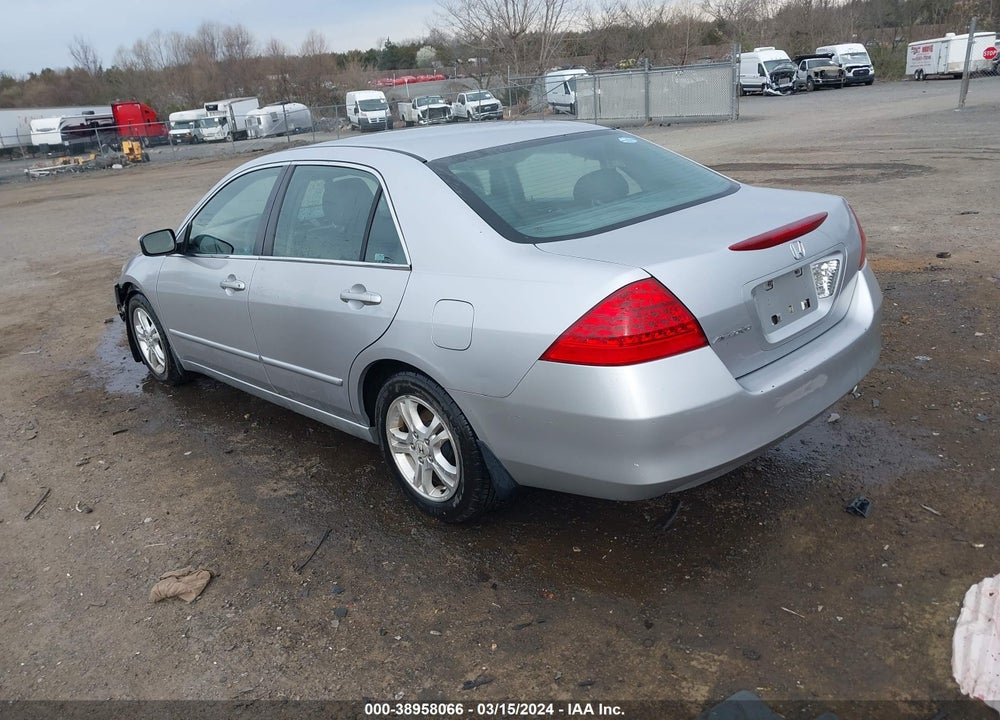 2007 HONDA ACCORD VIN: 1HGCM56727A141712