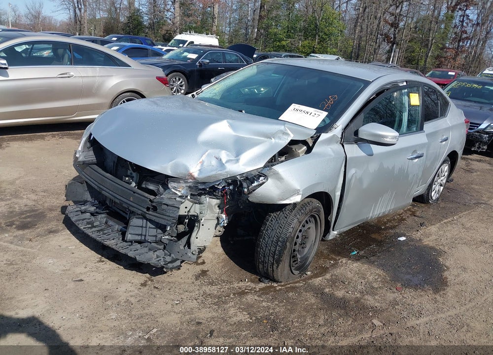 2015 NISSAN SENTRA S VIN: 3N1AB7APXFY271698
