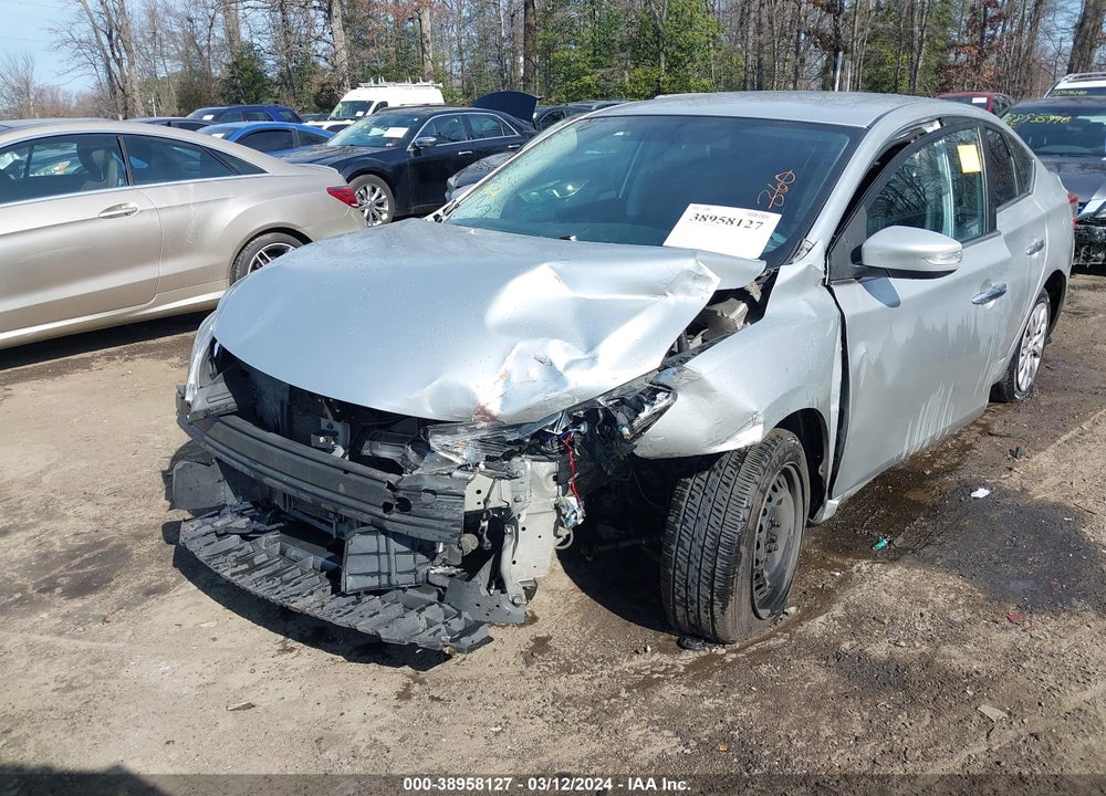 2015 NISSAN SENTRA S VIN: 3N1AB7APXFY271698