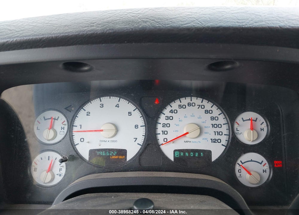 2005 DODGE RAM 1500 SLT/LARAMIE VIN: 1D7HA18N35S107034