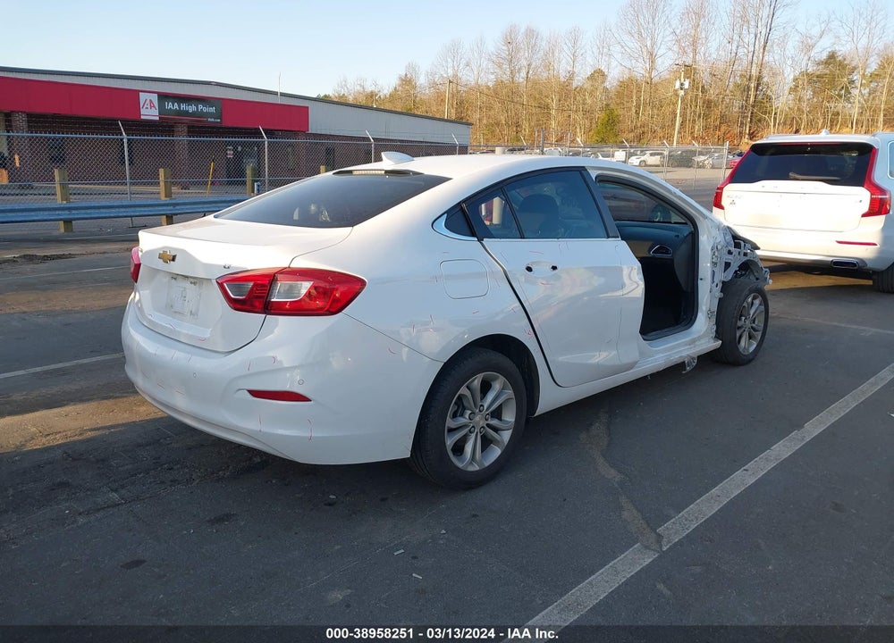 2019 CHEVROLET CRUZE LT VIN: 1G1BE5SM0K7112386
