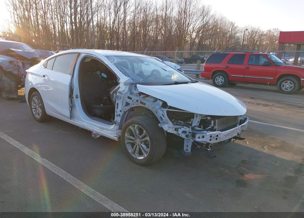 2019 CHEVROLET CRUZE LT VIN: 1G1BE5SM0K7112386