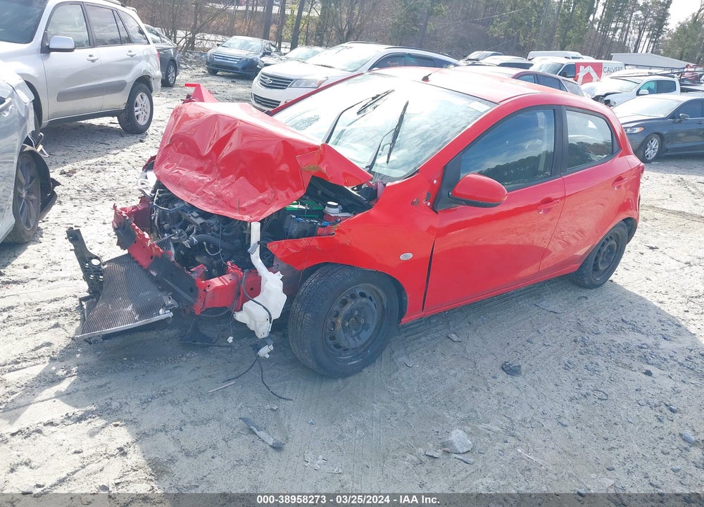 2013 MAZDA 2 SPORT VIN: JM1DE1KY4D0170380