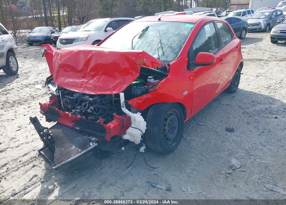 2013 MAZDA 2 SPORT VIN: JM1DE1KY4D0170380