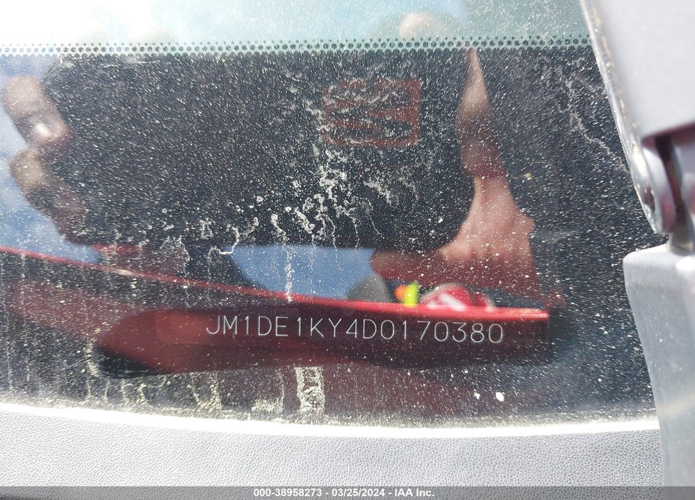2013 MAZDA 2 SPORT VIN: JM1DE1KY4D0170380