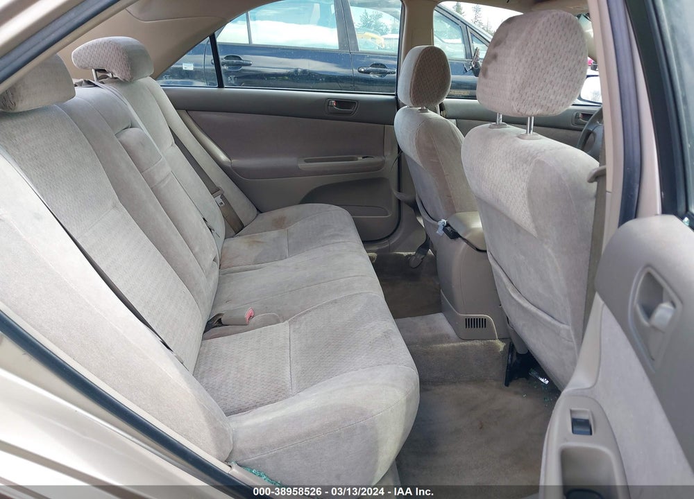 2002 TOYOTA CAMRY LE VIN: JTDBE32K220073366