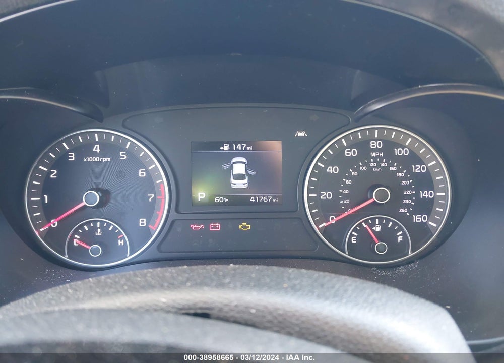 2019 KIA OPTIMA LX VIN: 5XXGT4L31KG339967