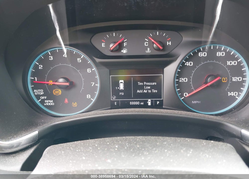 2018 CHEVROLET EQUINOX LT VIN: 3GNAXJEV8JS611888