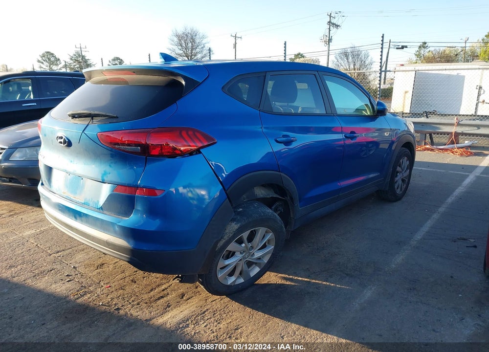 2020 HYUNDAI TUCSON SE VIN: KM8J23A47LU089219