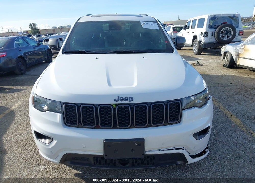 2021 JEEP GRAND CHEROKEE 80TH ANNIVERSARY 4X4 VIN: 1C4RJFBG8MC534983