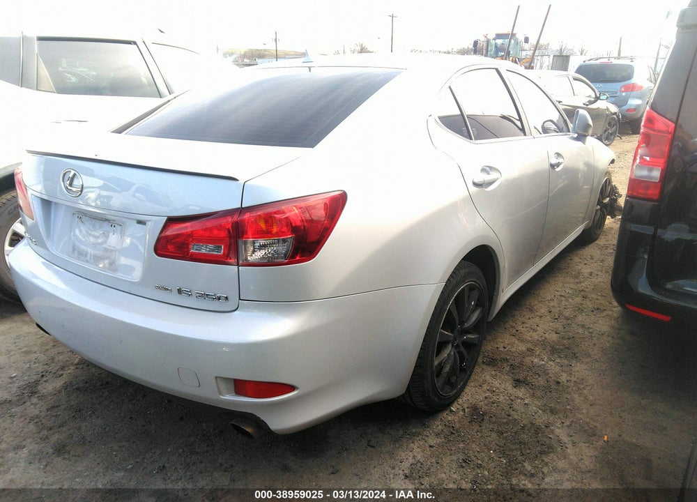 2008 LEXUS IS 250 VIN: JTHCK262385016458