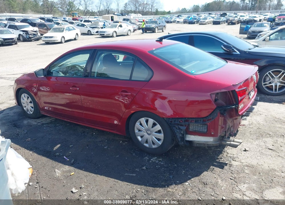2016 VOLKSWAGEN JETTA 1.4T S VIN: 3VW267AJ7GM408667