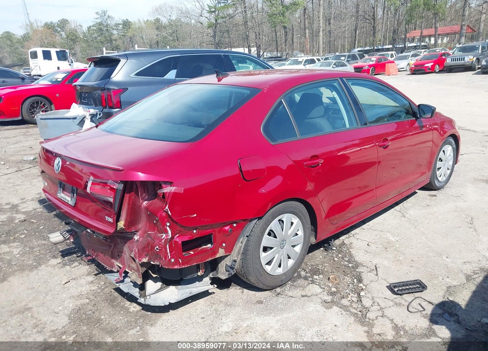 2016 VOLKSWAGEN JETTA 1.4T S VIN: 3VW267AJ7GM408667