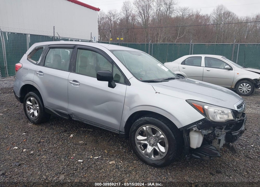 2017 SUBARU FORESTER 2.5I VIN: JF2SJAAC9HG572676