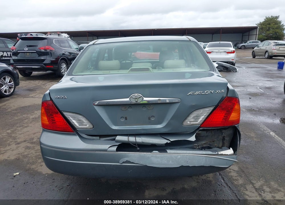 2001 TOYOTA AVALON XLS W/BUCKET SEATS VIN: 4T1BF28B51U148949