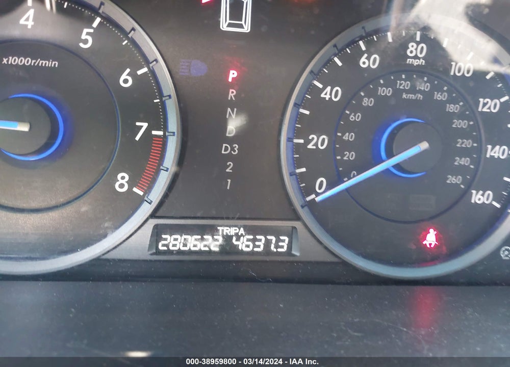 2012 HONDA CROSSTOUR 2.4 EX-L VIN: 5J6TF3H54CL004465