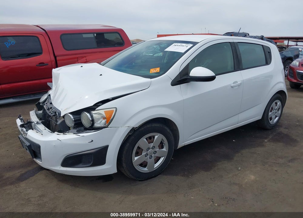 2015 CHEVROLET SONIC LS AUTO VIN: 1G1JA6SH5F4150400