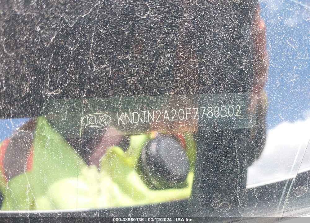 2015 KIA SOUL VIN: KNDJN2A20F7783502