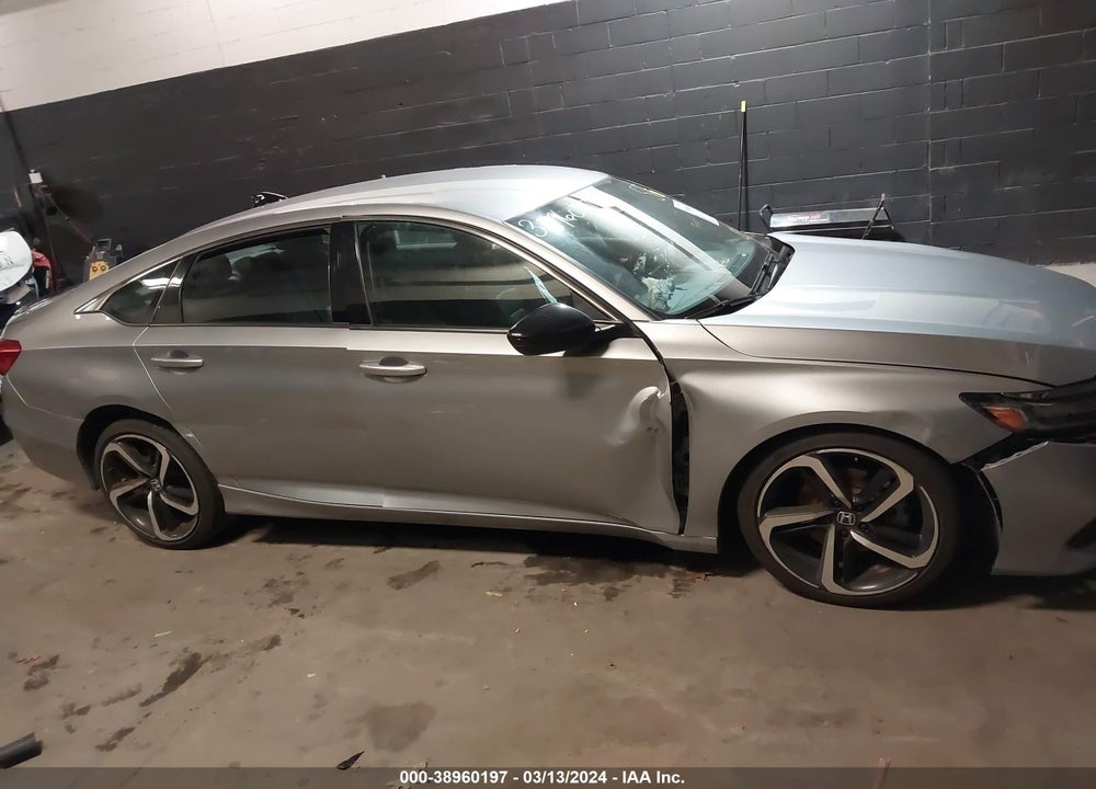 2022 HONDA ACCORD SPORT VIN: 1HGCV1F31NA040483