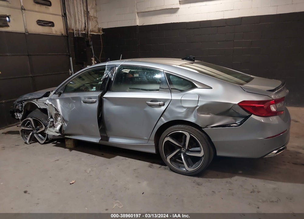 2022 HONDA ACCORD SPORT VIN: 1HGCV1F31NA040483