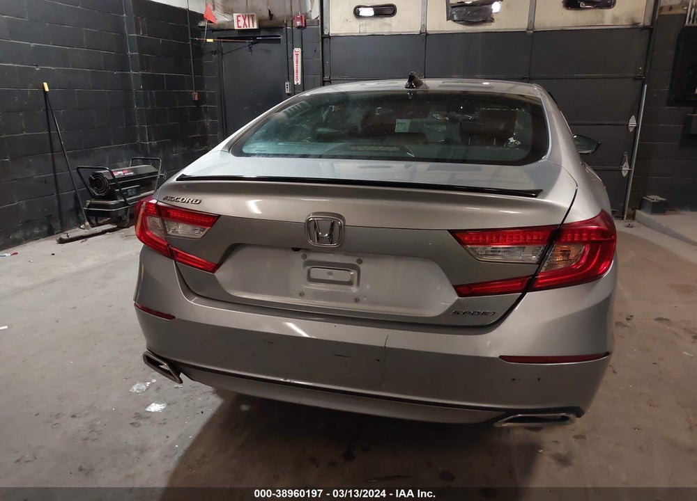 2022 HONDA ACCORD SPORT VIN: 1HGCV1F31NA040483