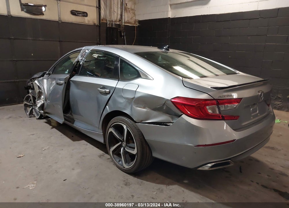 2022 HONDA ACCORD SPORT VIN: 1HGCV1F31NA040483