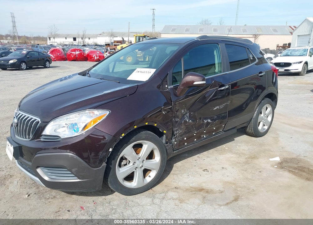 2016 BUICK ENCORE VIN: KL4CJASB4GB680556