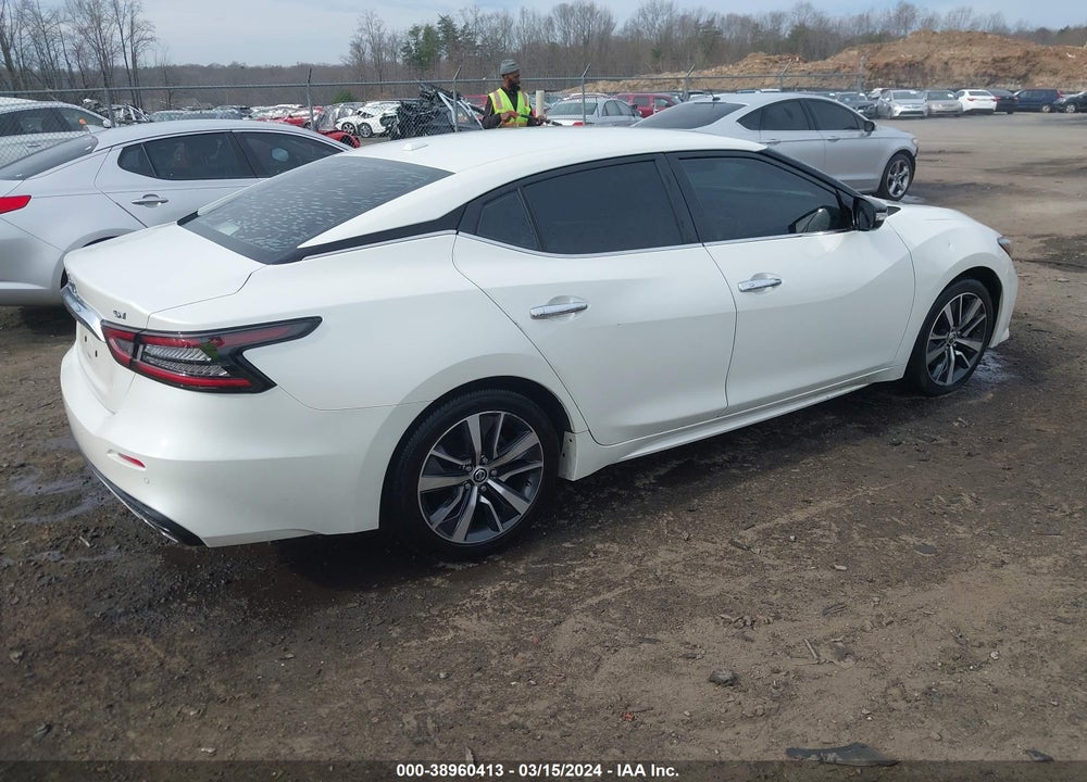 2020 NISSAN MAXIMA SV XTRONIC CVT VIN: 1N4AA6CV5LC371403