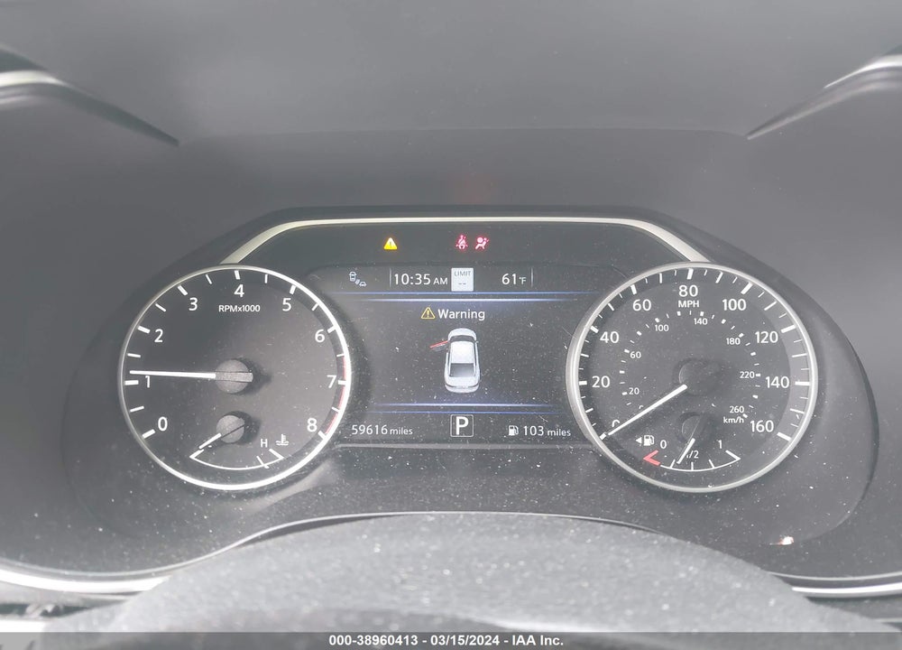 2020 NISSAN MAXIMA SV XTRONIC CVT VIN: 1N4AA6CV5LC371403